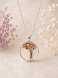 Tree with Hair Necklace