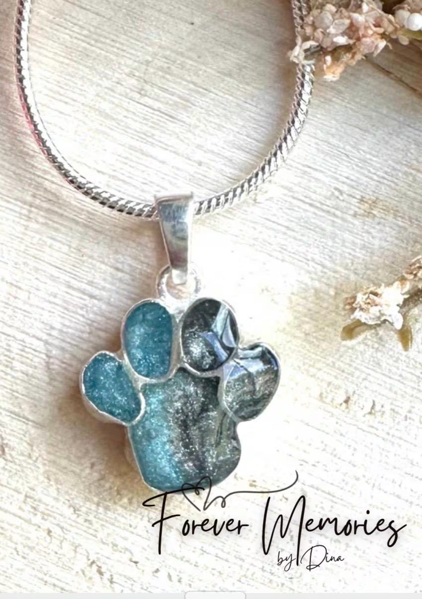 Paw Print Necklace