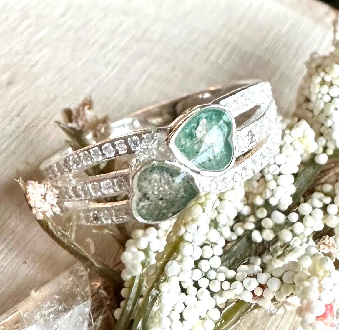 Double Heart Ring