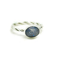 Oval Twisted Ring