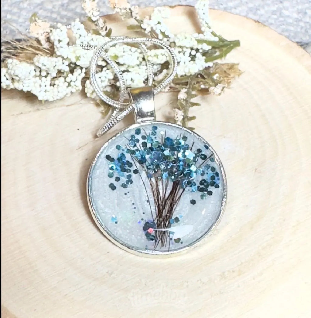 Tree with Hair Necklace