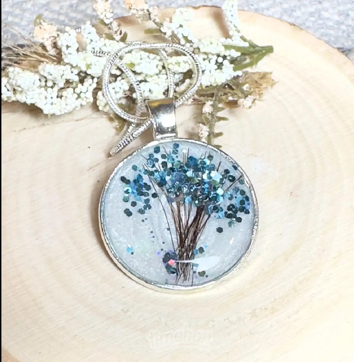 Tree with Hair Necklace