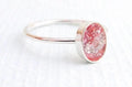 Oval Single Band Ring