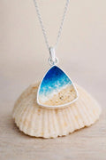 Triangle Pendant and Necklace