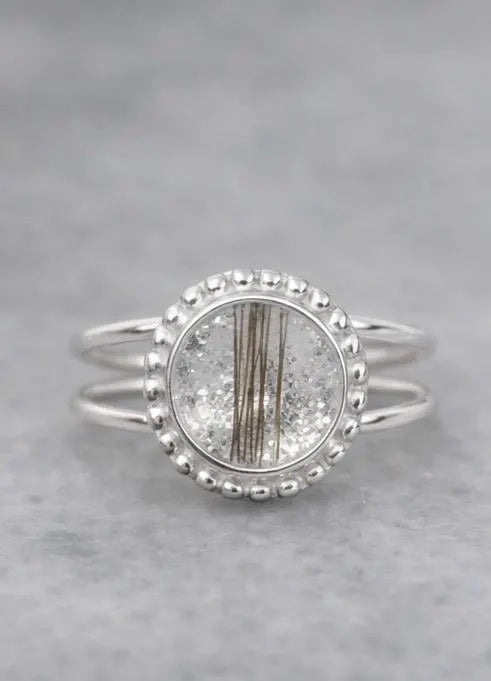Double Band Circle Ring